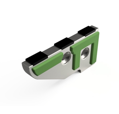 Nez de contre-sep Gauche carbure et rechargement pour charrue KUHN HUARD 279151 adaptable