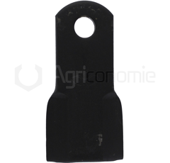 Couteau droit pour broyeur 125x45mm NOBILI adaptable 