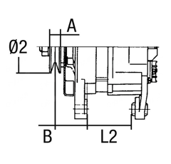 Alternateur 14 V - 42 A