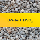 0-7-14 + 13 SO3 - Fertilizante granulado