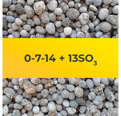 0-7-14 + 13 SO3 - Fertilizante granulado