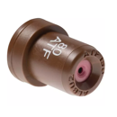 Boquilla pulverizadora de turbulencia ATF 80° Marrón - ALBUZ