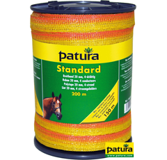 Ruban STANDARD 20 mm - rouleau 200 m - PATURA