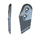 Pointe Gauche carbure et rechargement pour charrue KUHN HUARD 622165 adaptable - BlackSteel©