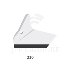 Aileron Gauche de déchaumeur carbure court PÖTTINGER 9762500201 adaptable