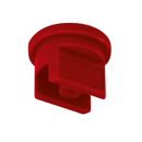 Buse pulvérisateur à jet plat LU 90° 04 rouge - LECHLER