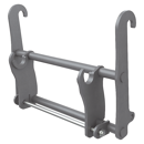 Interface d'accroche pour chargeur télescopique API-CT MANITOU adaptable