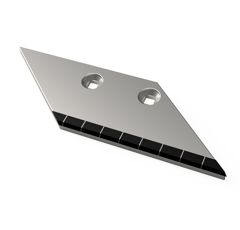 Aileron Droit avec plaquettes carbure GRIMME 8901968 adaptable