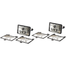 Kit 2 phases avants LED rectangulaire pour MASSEY FERGUSSON 1320  lumens adaptable