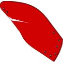 Versoir droit pour charrue VOGEL & NOOT PR7.000.01 adaptable - BlackSteel©