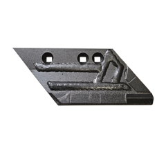 Soc de rasette Droit carbure et rechargement pour charrue BUGNOT 5116 adaptable