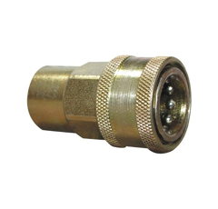 Coupleur femelle à clapet 1/4" - 8 x 13
