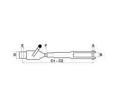 Suspente pour tracteur FORD 81817166 adaptable