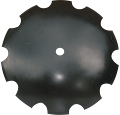 Disco dentado ?610x6 para cover crop VÄDERSTAD 406938 adaptable - Blacksteel©