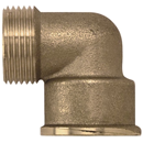 Coude laiton fileté mâle / femelle