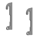 Kit adaptation brute à souder  DIECI T60