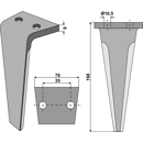 Kreiseleggenzinken - rechts / links RHRO03 RH  Lipco