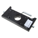 Adapterplatte 309 S30,Lochbild 140 x 80  Schwarz      