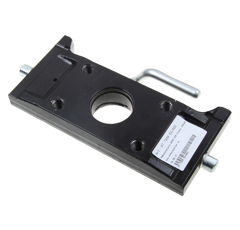 Adapterplatte 309 S30,Lochbild 140 x 80  Schwarz      