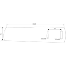 Streichschiene für Pflug rechts KVERNELAND KK053387 original