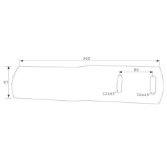 Streichschiene für Pflug rechts KVERNELAND KK053387 original