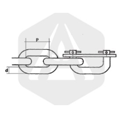 Maillon de raccordement 9 x 27 mm adaptable