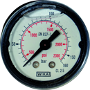 Manometre 160b sortie axiale male 1/8 gauche ka3000 - COMET