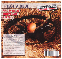 Piège à oeuf Ø 25 cm - BOXTRAP
