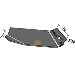 Häufelschar für Fräse re– Rotavator HATZENBICHLER 41000R – Nachbau
