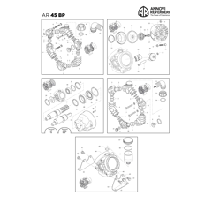 Pièces détachées pour pompe ANNOVI REVERBERI - AR 45 BP adaptable