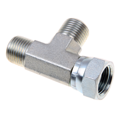 Einstellbare Zoll-L-Verschraubung ZEVL14  R 1/4"