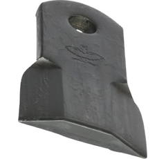 Couteau droit pour broyeur 120x50mm AGRICOM 702612 adaptable - Blacksteel©