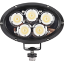 Phare de travail Ovale 5 LED 10-60V 56W 10000 lumens 