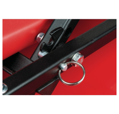 Chariot de visite pliable et convertible en tabouret | KS TOOLS