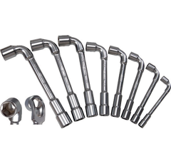 Jeu de 8 clés à pipe débouchées 6 pans - KS TOOLS