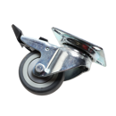 Lenkrolle 50 mm mit Bremse  LR50B