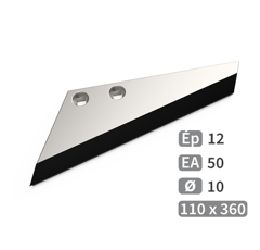 Aileron Gauche de déchaumeur carbure FARMET 3001161 adaptable