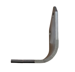 Lame de fraise équerre Gauche avec plaquettes carbure HOWARD 109960 adaptable