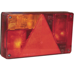 Feu arrière gauche 6 fonctions 235 x 135 mm