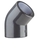 Raccord coudé 45° femelle/femelle adaptable