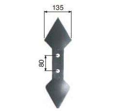 Doppelherzschar 965510200 Pöttinger Original