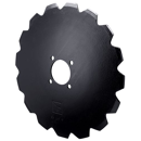 Disque crénelé Ø350x4 mm pour semoir RABE 90085510 adaptable - Blacksteel©