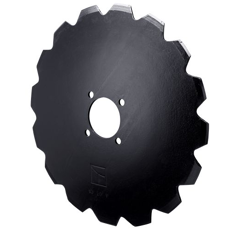 Disque crénelé Ø350x4 mm pour semoir RABE 90085510 adaptable - Blacksteel©
