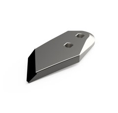 Pointe Droite carbure pour charrue KUHN HUARD 622164 adaptable