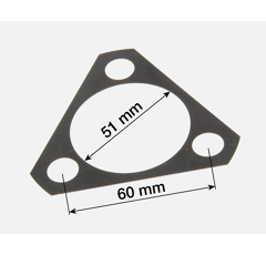 Cale pour tracteur CASE IH 04350440 adaptable