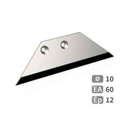 Aileron Gauche de déchaumeur carbure RABEWERK GG45 adaptable