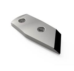 Pointe Gauche carbure pour charrue NAUD 31234 adaptable