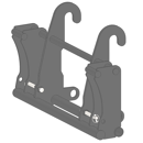 Interface pour télescopique DIECI T60/EURO adaptable