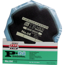 Emplâtre pour pneu à carcasse conventionnelle PN04 ∅ 120 mm