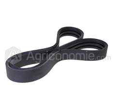 Courroie trapezoidale multiple pour moissonneuse CLAAS D41994600 adaptable